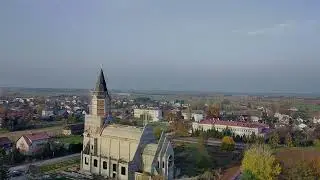 Chorzelów, Tuszów Nr.  Sarnów - Cmentarze (z drona)