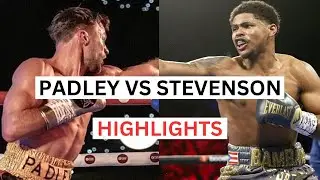 Shakur Stevenson vs Josh Padley Highlights & Knockouts