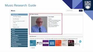 UBC Research Guide Tutorial