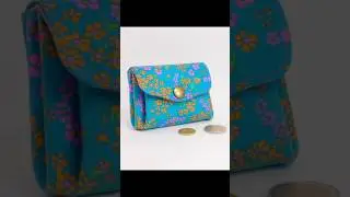 DIY Coin Purse / coin Pouch / Sewing #shorts #diy #purse