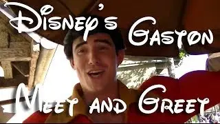 Gaston Talks Seven Dwarfs Mine Train attraction in the Magic Kingdom