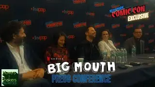 2018 New York Comic Con EXCLUSIVE:  Netflix's BIG MOUTH Press Conference