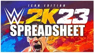 WWE 2K23... Но в электронной таблице!