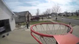 65 foot Basketball shot