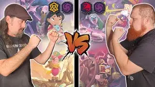 Lorcana Gameplay: Hyper Aggro vs Ruby Amethyst Control