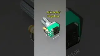 Mini Adjustable Voltage Regulator 0-40V