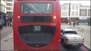FULL ROUTE VISUAL | London Bus Route 43 - London Bridge to Friern Barnet | VW1289 (LK12APF)