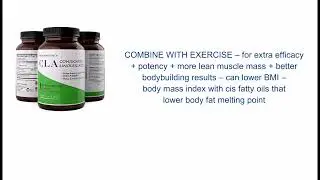 onjugated Linoleic Acid - Best CLA Weight Loss Complex - Natural way to Lose + Suppress Appetite +