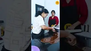 Teaching with passion, creating chocolatiers with purpose 🍫✨ #chefdeepali #chocolate