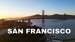 Epic San Francisco Views: Drone Shots of Golden Gate, Apple HQ, Meta, Stanford & Salesforce