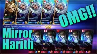 Finally!! Harith on Mirror Mode VS Gusion | Mobile Legends: Bang Bang | zkael★