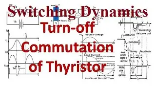 Commutation switching Dynamics of SCR | Thyristor | Turn Off | reverse recovery | gate recovery