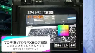 【 #FX30 の高画質設定はコレだ】動画初心者でも安心の高画質設定を解説します。楽に最高画質を手に入れられるのがFX30の魅力の１つ。超ベテランの省エネ撮影（お気楽）にも最適。