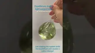 Equilibrium traffic light experiment chemistry