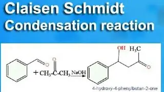 Clasien-schmidt Condensation reaction||Mechanism||Important Facts||Basic Concepts/Chalcone formation