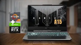 &Eacute; GAMES! Testei de TUDO no notebook GAMER @ASUS TUF A15!