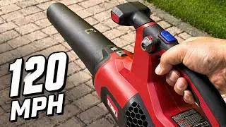 Crazy Powerful Toro 120 MPH Cordless Leaf Blower Review