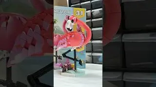 LEGO Flamingo! #lego #legoanimation #stopmotion *an older video but a good one*