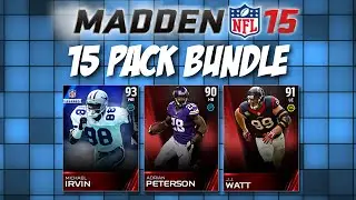 Madden 15 Ultimate Team 15 Pack Bundle MUT 15