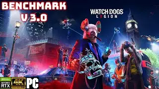 Watch Dogs Legion ( Update 3.0 ) DLSS ON / OFF 4K Benchmark RTX 3090