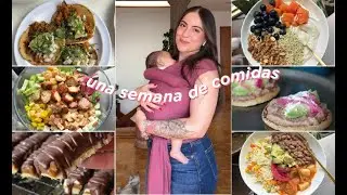 Lo que una mamá vegana come en una semana 🌱 DOSSIER COLLAB 🌱