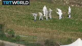 Malta Assassination: Investigators search for clues at murder site