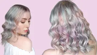 Soft Pastel Iridescent Hair With NEW Lime Crime Unicorn Hair Dye
