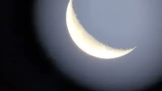Moon observed from PF-80ED Spotting Scope  vs S20 FE