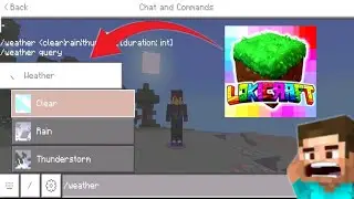 How to control weather and time using fixed commands in Lokicraft😱😱