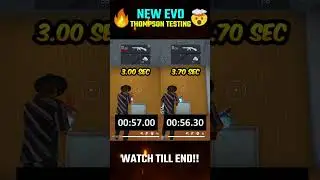 🤯Evo Thompson in Garena Freefire🤯 #shorts #freefire | PRI GAMING #missionmakeover