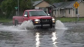 Great Bend, KS Severe Storms & Street Flooding - 5/18/2017