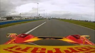 Denon Ferrari Spice practice at Daytona HSR 2013