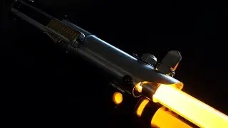 Julia's 'Amberflex' Custom Graflex Star Wars FX Custom Lightsaber