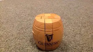 How To: Solve Guinness Storehouse Barrel Puzzle (Read Description)