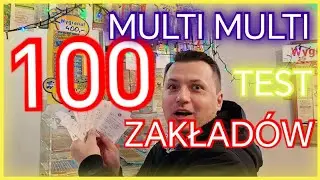 100 ZAKŁADÓW MULTI MULTI W PROMOCJI NA 6 LICZB Moja wygrana zdrapki lotto