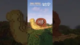 Minecraft Snail Portal Build
