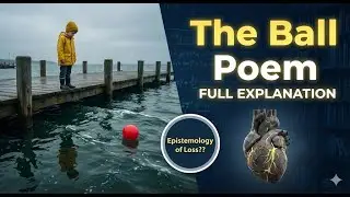 The Ball Poem Full Explanation | Summary & Poetic Devices | First Flight | Class 10 English
