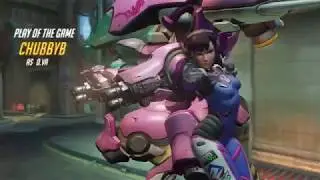 Overwatch Whole Teamkill!! D.va