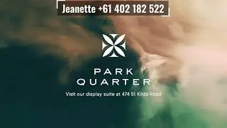 Why You Must Buy Park Quarter, St Kilda Road, Melbourne ! 