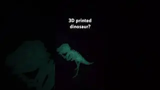 I built the skeleton every 90s kid was obsessed with #3DPrinting #Nostalgia #DinoMania