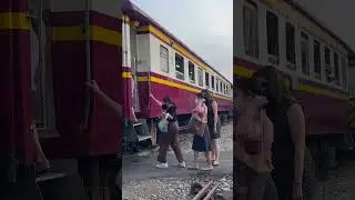 Bangkok train back home after work 2022