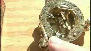 Sundial Compass from Harbor Freight
