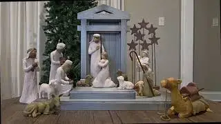 Willow Tree Premier Nativity Plus Set | Complete Nativity Collection Display