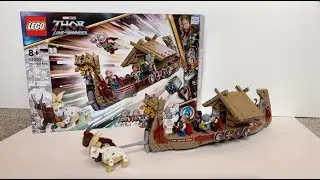 LEGO Marvel Studios THOR Love and Thunder 76208 The Goat Boat REVIEW!