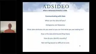 Webinar on Behaviour analytics in AML