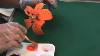 Gumpaste Tiger Lily-Part Three