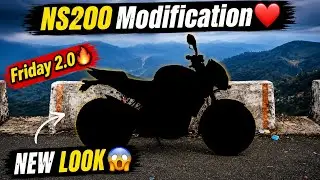 NS200 BS4 Modification❤ || Friday 2.0🔥 || Did you guys like the new look? 