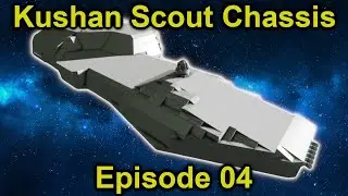 Building the top of the chassis! | Space Engineers | Kushan Ship Build | Episode 4