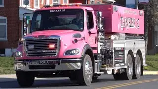 Walnuttown Fire Company Tanker 32 Responding 3/29/23 (2)