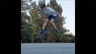 POPSHOVIT LATE DOUBLE FLIP!